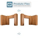 Ver imagem 5 de Guarda-roupa Casal Modulado Dionísio 9 Portas 3 Gavetas Cinamomo - Pnr Móveis