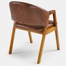 Poltrona para Sala Denver Cor Mel Estofado Corano Whisky - 5