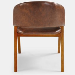 Poltrona para Sala Denver Cor Mel Estofado Corano Whisky - 6