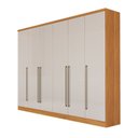 Ver imagem 4 de Quarto de Casal Guarda-roupa 6 Portas Portugal e Cama Box Casal Queen Monaco Espresso Móveis