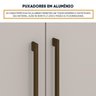 Guarda-roupa 6 Portas Portugal e Comoda 5 Gavetas Premium Espresso Móveis - 10
