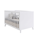 Ver imagem 1 de Berço Eli 2EM1 Transforma em Mini Cama 100%MDF e Pés em Madeira