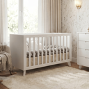 Ver imagem 3 de Berço Eli 2EM1 Transforma em Mini Cama 100%MDF e Pés em Madeira