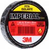 Fita Isolante 18mmx20m Imperial Silm Preta 3m - Dez / 10 - 2