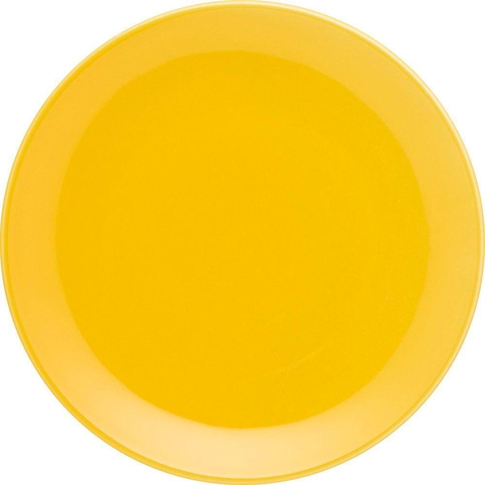 Prato Sobremesa Unni Yellow Cerâmica Oxford® 19cm - 1