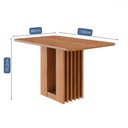 Ver imagem 2 de Mesa de Madeira Ariela 130 Cm Cinamomo - Cimol