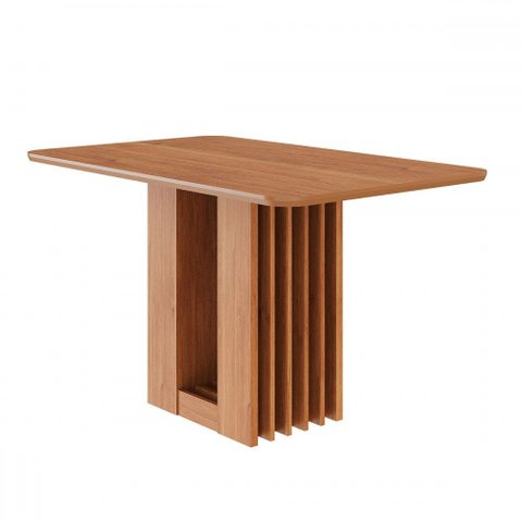Mesa de Madeira Ariela 130 Cm Cinamomo - Cimol