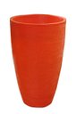 Ver imagem 5 de Kit 4 Vaso Planta 45x30 Oval Moderno Polietileno BGPLASTICOS V13 LARANJA SUNSET 010
