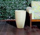 Ver imagem 2 de Kit 4 Vaso Planta 45x30 Oval Moderno Polietileno BGPLASTICOS V13 LARANJA SUNSET 010