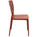 Ver imagem 6 de Conjunto 4 Cadeiras Tramontina Joana em Polipropileno e Fibra de Vidro Terracota 92058242