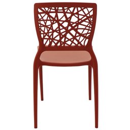 Conjunto 4 Cadeiras Tramontina Joana em Polipropileno e Fibra de Vidro Terracota 92058242 - 8