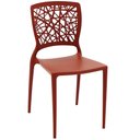 Ver imagem 4 de Conjunto 4 Cadeiras Tramontina Joana em Polipropileno e Fibra de Vidro Terracota 92058242