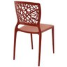 Conjunto 4 Cadeiras Tramontina Joana em Polipropileno e Fibra de Vidro Terracota 92058242 - 7