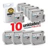 Kit 10 Fita Compatível Brother M231 Mk231 T 12mm Pt 80 70 90 - 2