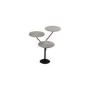Ver imagem 2 de Mesa Lateral de Canto Trieste 100% MDF 65cm x 57cm x 57 cm Cinza
