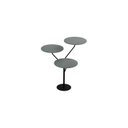 Ver imagem 2 de Mesa Lateral de Canto Trieste 100% MDF 65cm x 57cm x 57 cm Cinza
