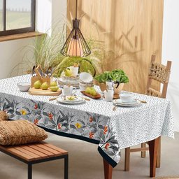 Toalha de Mesa Retangular 8 Lugares Basic Estampada Naunce - 1