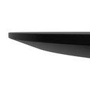 Ver imagem 5 de Conjunto Mesa Lateral de Canto Napoli Metal 100% MDF 65cm x 40cm x 40cm Preto
