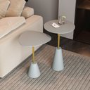 Ver imagem 1 de Conjunto Mesa Lateral de Canto Napoli Metal 65cm X 40cm X 40cm