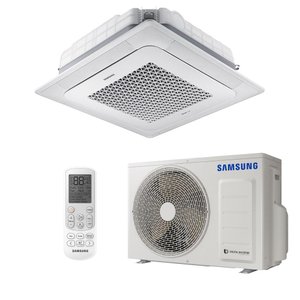 Ar-condicionado Split Inverter Cassete 18000 Btus Samsung Windfree Quente e Frio Ac018dn4dkg/