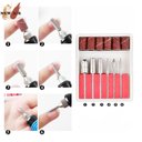 Ver imagem 3 de MAQUINA LIXADEIRA DE UNHA MANICURE PEDICURE KIT NAIL DESIGN COMPLETO COM 6 BROCAS POLIDOR ELETRICA