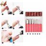 MAQUINA LIXADEIRA DE UNHA MANICURE PEDICURE KIT NAIL DESIGN COMPLETO COM 6 BROCAS POLIDOR ELETRICA - 3