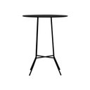 Ver imagem 4 de Mesa Alta Bistrô Gabi Metal Redondo - Preto