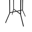 Ver imagem 7 de Mesa Alta Bistrô Gabi Metal Redondo - Preto