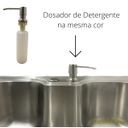Ver imagem 2 de Cuba Pia Gourmet Aço Inox Escovado 50x40 C/ Acessórios