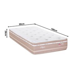 Colchão Molas Maxspring Angres Solteiro 88cm - 3