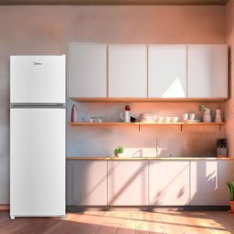 Geladeira Duplex 294L Cycle Defrost Branca Midea Md-RT411FGF012 - 220V - 5 Geladeira Duplex 294L Cycle Defrost Branca Midea Md-RT411FGF012 - 220V - 5