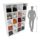 Ver imagem 7 de ARMÁRIO COLMEIA COMÉRCIO 5X4 M103.2021.B(CLOSET, LOJA) MUNDI MOVEIS