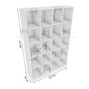 Ver imagem 6 de ARMÁRIO COLMEIA COMÉRCIO 5X4 M103.2021.B(CLOSET, LOJA) MUNDI MOVEIS