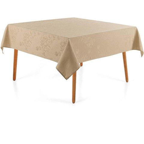 Toalha de Mesa Quadrada Sempre Limpa Roman 180x180cm - Karsten Bege/10206