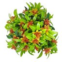 Ver imagem 1 de Buque de Hortênsia Artificial - Laranja