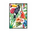 Ver imagem 2 de Kit 3 Quadros Decorativos Barcelona Moldura Preta 70x50cm