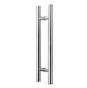 Ver imagem 1 de Puxador Duplo Tubular 1" Inox 304 - Polido Loja da Indústria 300mm x 200mm