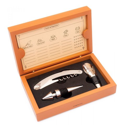 KIT VINHO FERRAMENTAS DE SOMMELIER Imaginarium