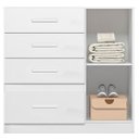 Ver imagem 3 de Cômoda Sapateira Infantil Vênus Branco Flex - Moval