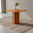 Ver imagem 1 de Mesa para Sala de Jantar Sophia 0,95cm x 0,95 sem Vidro Marrom/Cinamomo