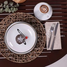 Conjunto 4 Pratos Sobremesa 19cm Canyon Porcelana Tramontina - 4