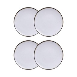 Conjunto 4 Pratos Sobremesa 19cm Canyon Porcelana Tramontina - 1