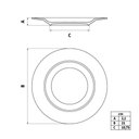 Ver imagem 5 de Conjunto 4 Pratos Sobremesa 19cm Canyon Porcelana Tramontina