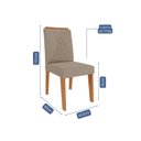 Ver imagem 3 de Jogo 02 Cadeiras para Sala de Jantar Nicole