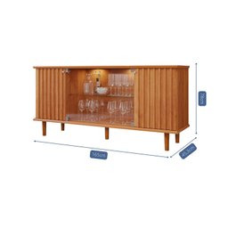 Buffet para Sala de Jantar Janice 78x165x45,3cm - 4