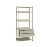 Closet Modulado Industrial Quarto Solteiro 143cm - Off White - Cor: Off White - 6