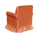 Ver imagem 3 de Poltrona Amamentação com Balanço + Puff Laura Veludo Terracota