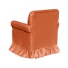 Poltrona Amamentação com Balanço + Puff Laura Veludo Terracota - 3