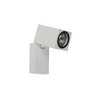 Arandela de Parede Led Kubi Articulável Externo 3000k 5w Bivolt 16,5x6,5x13cm Alumínio Branco - Nord - 2