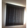 Persiana Vertical Preta - 1,40m Larg X 1,50m Alt - Tecido Blackout - Persianet - 5